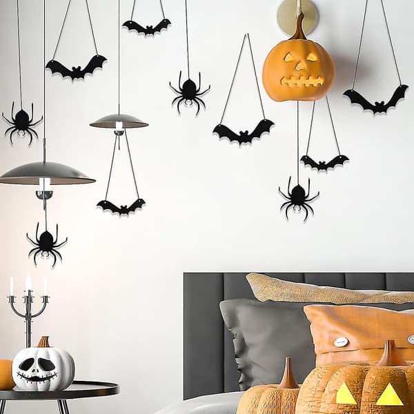 Spooky Hanging Ceiling Scares Decorations for Halloween Party, Halloween Party Decorations - 14 pcs bd