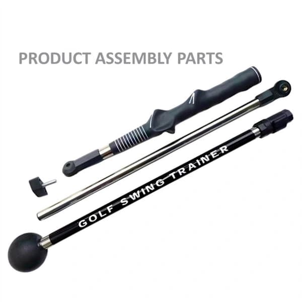 Golf Swing Trainer Portable Golf Training Product Adjustable to Improve Hinge, Forearm Rotation, Shoulders