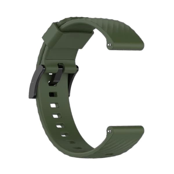 Ensfarvet silikonearmbånd til Suunto 7