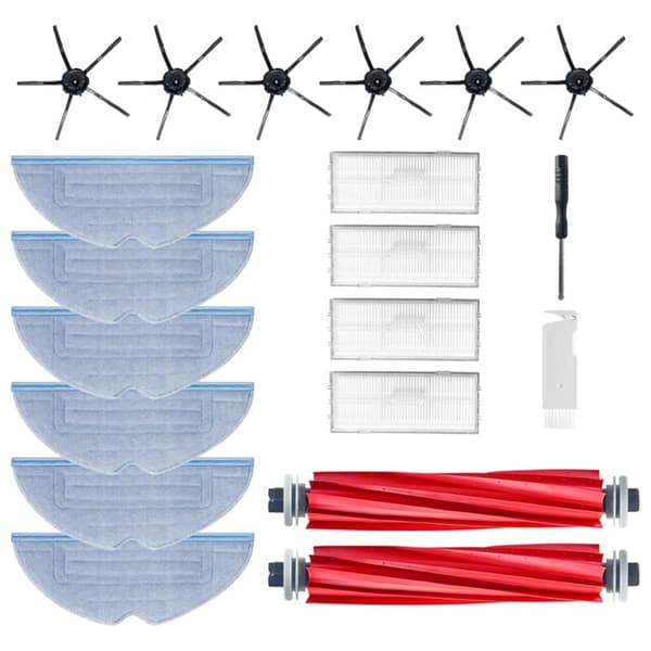 Side Brush, Filter, Mop for S7 S7+ plus MaxV Pro Ultra T7 T7S Vacuum Cleaner