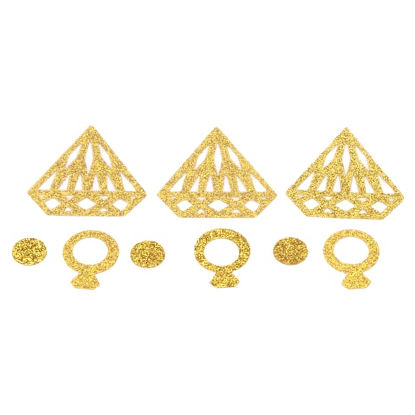 Diamond Ring Shaped Sequin Confetti for Engagement Party Wedding Party Decoration