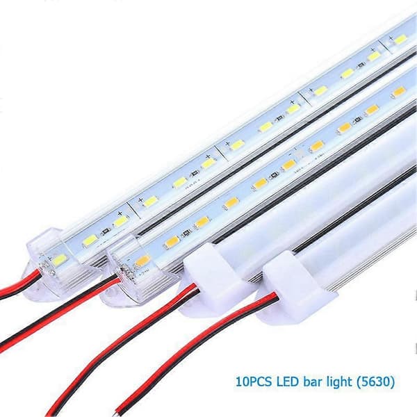 5 stk 12V LED-stripslys for nattmarked, 24V batteribillysrampe