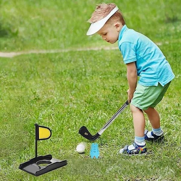 20 st Golfsimulator-peggar för hemmet, utomhus inomhus Golf-peggar Simulator Träningsövning, Paket med 10 höga & 10 små gula