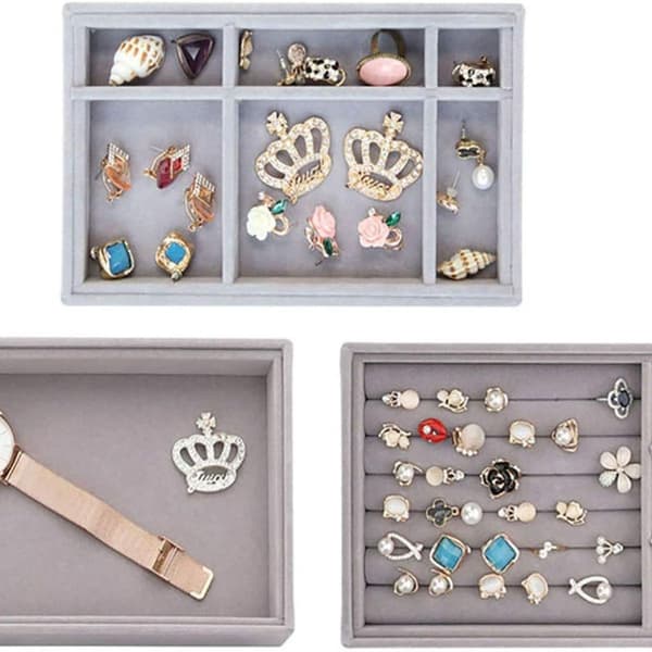 Stackable Jewelry Trays, Jewelry Storage Insert, Drawers KLB