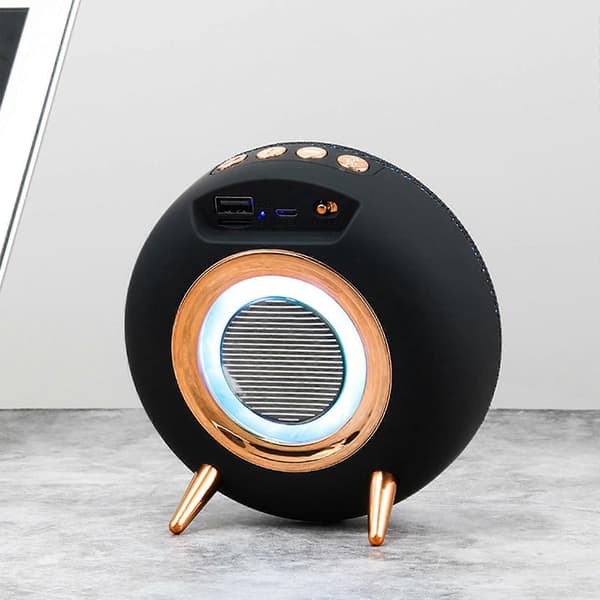 Trådløs subwoofer-højttaler med dobbelt højttalerforbindelse og førsteklasses lyd med dyb bas