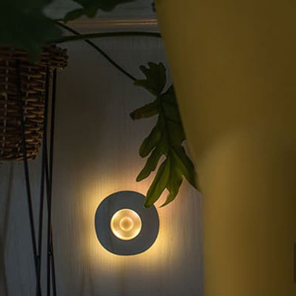 LED Under Cabinet Lighting, Battery Operated, Smart Lights for Kitchen Cabinets, Night Light, White