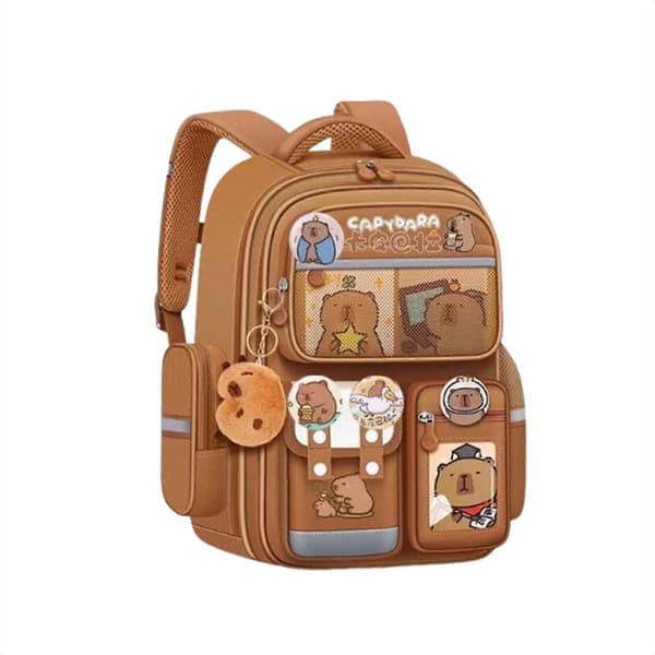 Funny Capybara Cartoon Backpack For Students Oxford Cloth Practical School Bag Casual Backpack Student Backpack 01 06style 1 06style 1