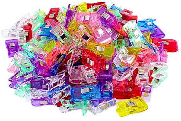 200 stk Multifunktionelle syklips til quiltning, håndarbejde, erstatter syknapper
