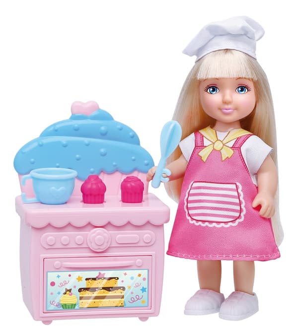 Docka Kikki Love Cupcake Baker
