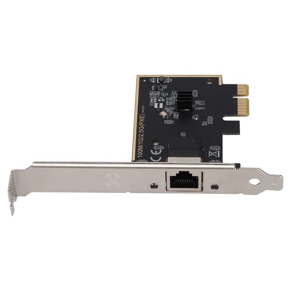 Kablet netværkskort PCIE Gigabit netværkskort 2.5Gbps stationær kablet netværksadapter