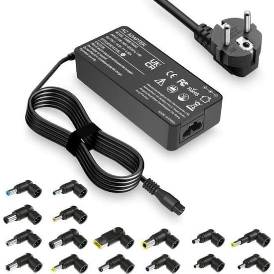 90W universel PC-oplader til bærbare computere til Dell HP Acer ASUS Lenovo Samsung Toshiba Notebook Chromebook PZCC-oplader