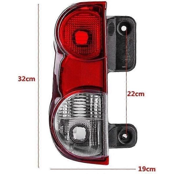 Rear Brake Light. Left Tail Light. Quick Response 26550 JX00a Replacement Tail Light for NV200 2009-2021 (Left Tail Light)