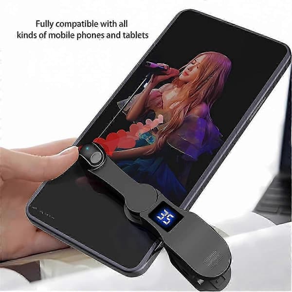 Smart Phone Auto Clicker, Phone Screen Clicker for Video Live Streaming Fast Click Simulation Finger