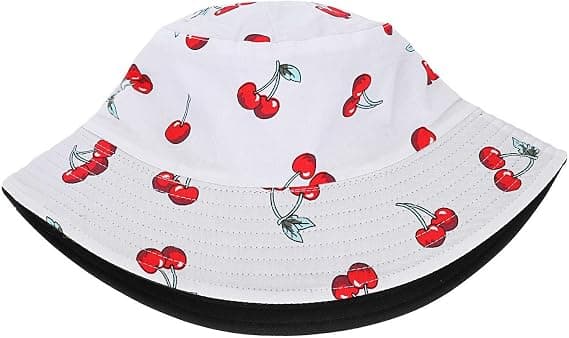 Bomuldshat, sommerfiskehat til kvinder og mænd, (Cherri