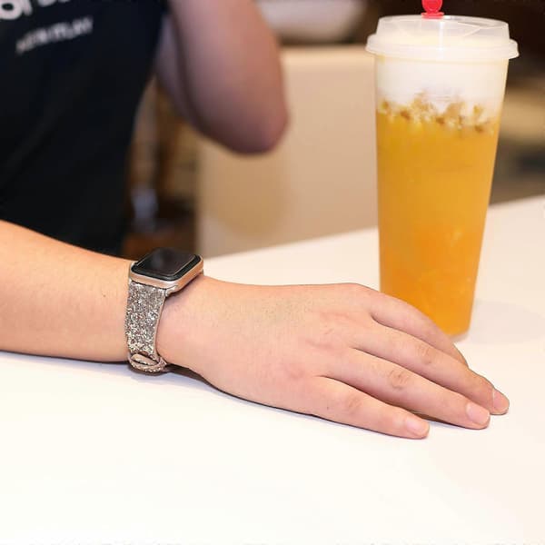 Bling Armbånd Kompatibelt Med Fitbit Versa/fitbit Versa 2/fitbit Ve