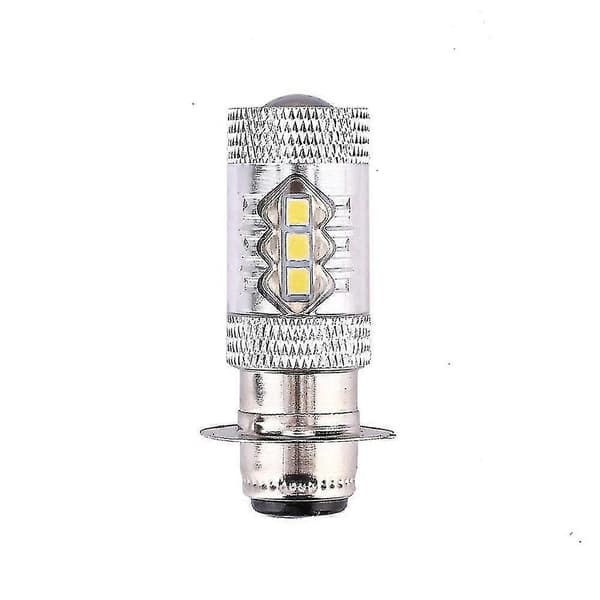 New Motorcycle Headlight Strong White 12v H6 P15d Bulb Led Lamp Practical 16smd_s