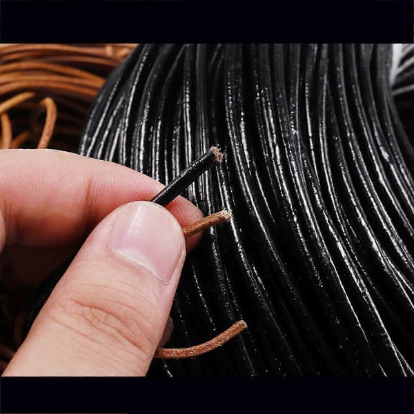 10 Meter Waxed Nylon Cord Rope String For DIY Bracelet Jewelry Making Crafts - Deep Coffee