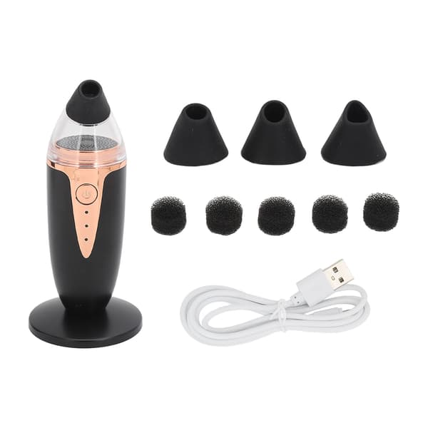 Electric Blackhead Remover Strong Suction Deep Cleansing USB Rechargeable Pore Vacuum Cleaner