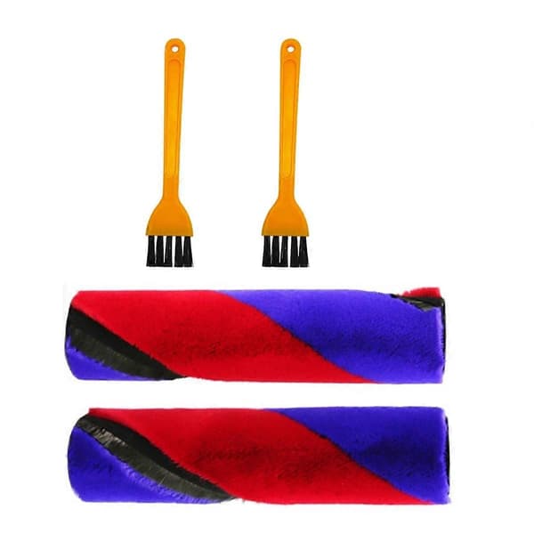 2 PCS Main Brush for SV19 OMNI-GLIDE/SV21 MICRO Vacuum Cleaner Double Roller Brush Soft Velvet Roller