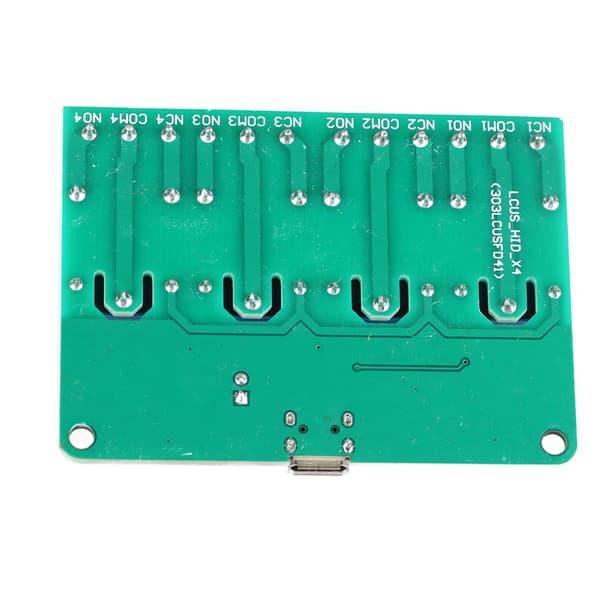 DC 36V HID USB Kontrollbryter Relémodul Driverfri Datamaskin PC Kontroll Relémodul Utvidelseskort