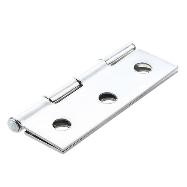 2 stk. Rustfrit Stål 2 Tommer 4,4x3,1 cm Skabsdørhængsler Hardware (haoyi)