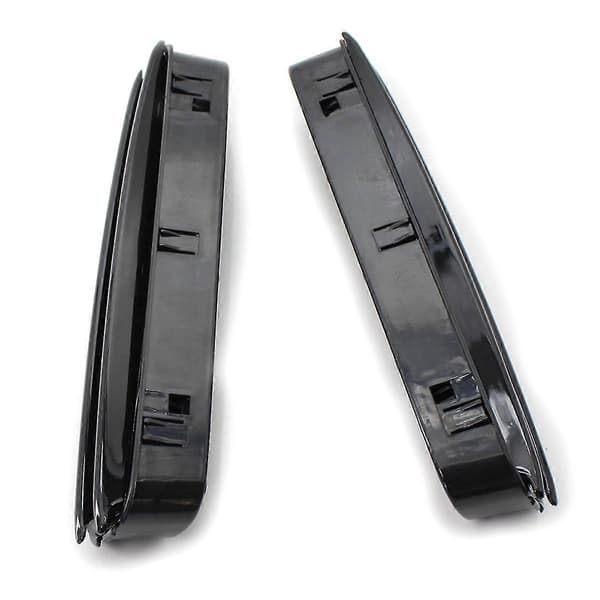 1 par Bil Side Wing Air Flow Vents Gitter Grill Til E60/e61 E39 M5 Blank Sort