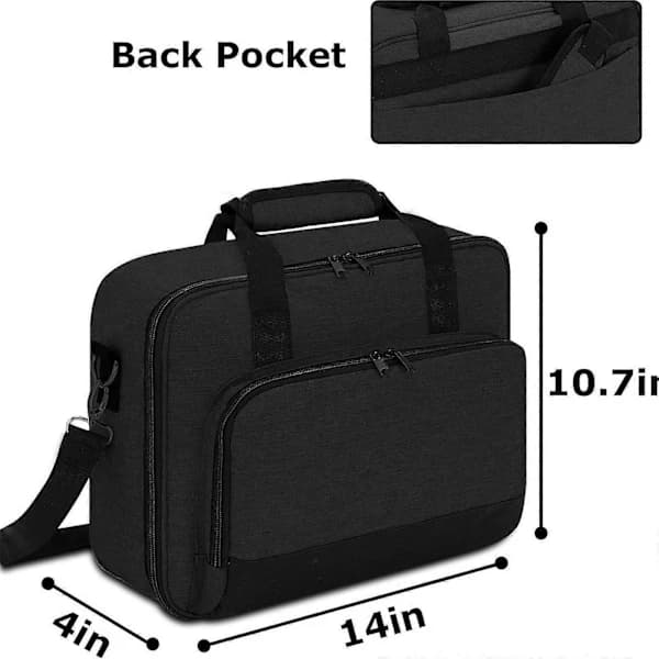 Projector Bag Carry Bag Large Capacity Portable Outdoor with Handle Travel Case