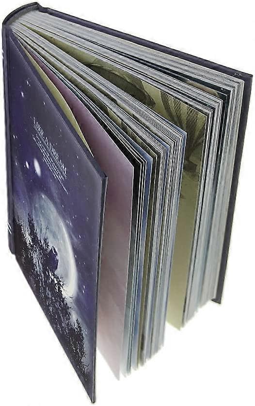 Hemmelig Notesbog med Hængelås Notesbog med Hængelås Nøgle Papblok Gave til at Bevare Minder (Lilla Ugle)