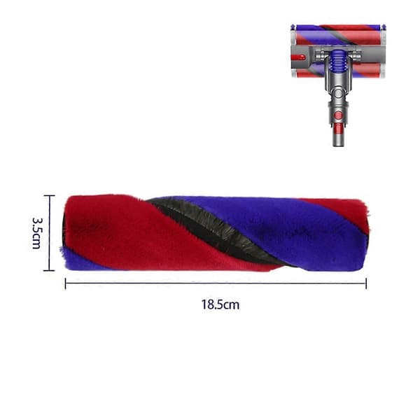 2 PCS Main Brush for SV19 OMNI-GLIDE/SV21 MICRO Vacuum Cleaner Double Roller Brush Soft Velvet Roller
