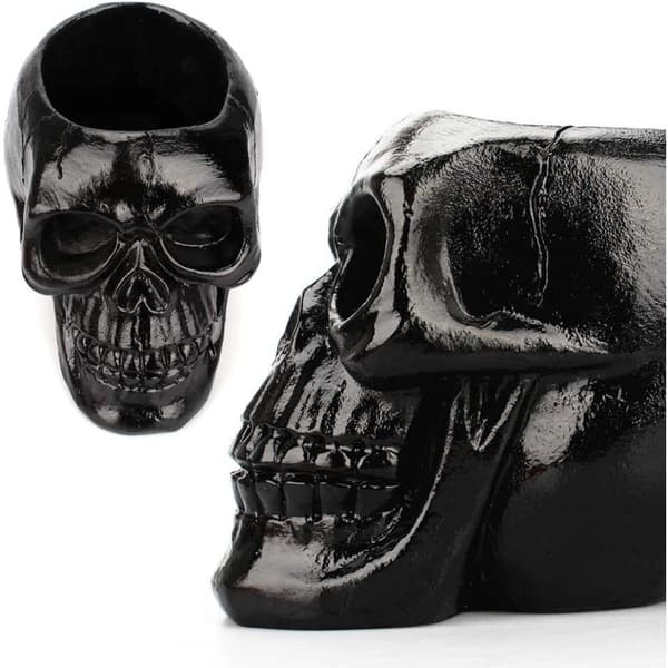 Kraniepenholder, skeletnøgleholder, makeupbørsteholder