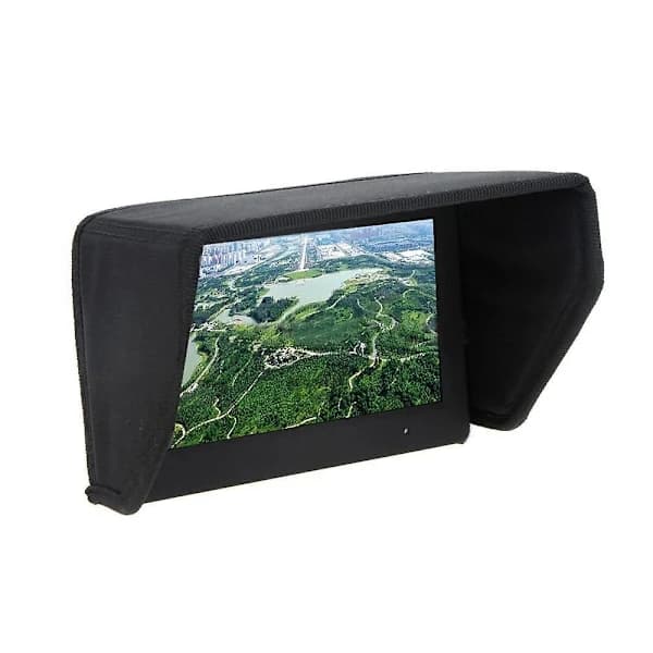 7-tommer FPV LCD-skærm solskærm