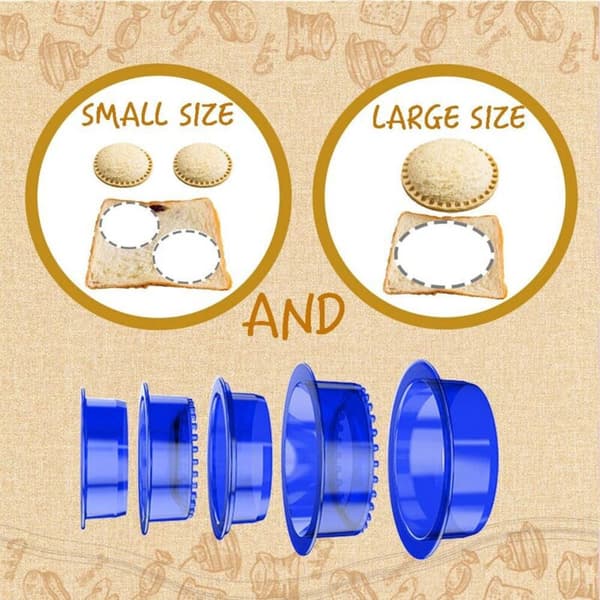 Brød Sandwich Maker Form Sandwich Cutter Sandwich Cutter Sealer og DIY Cookie Cutter Matboks og Bento Box
