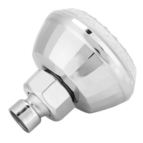 G1/2 tommer farveskiftende LED-brusehoved, badeværelsesbruser KLB