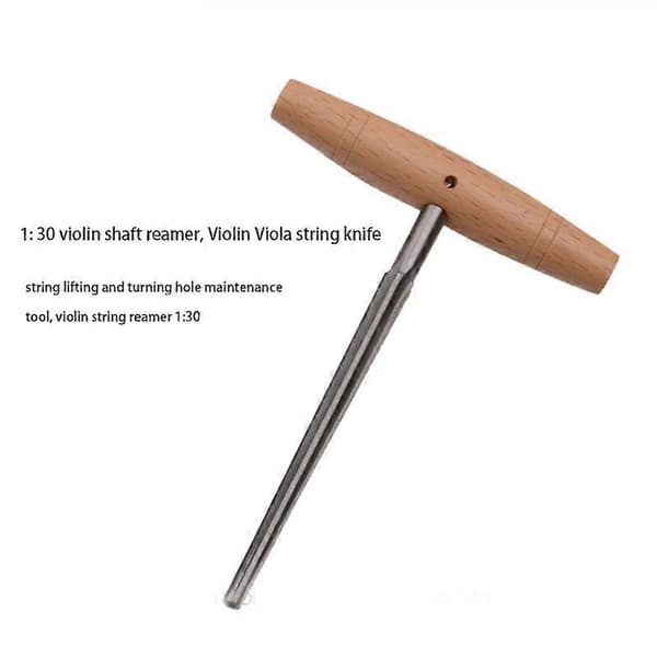 Violin Peg Reamer 1:30 Tapered Violin String Hole Repair Tool