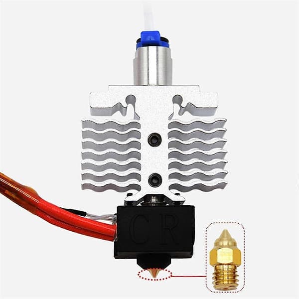 Hot End-sæt til V2 Neo/ Neo 3D-printer Max Neo Hotend 24V 40W Termistor med 0,4 mm Dyse