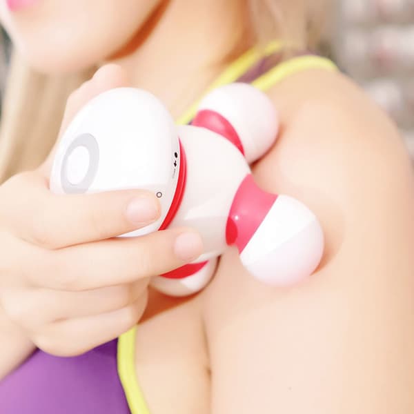 Minikropsmassager, rød