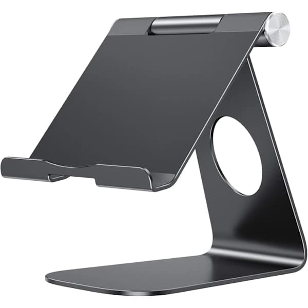 Aluminium Tablet Holder, Adjustable & Durable Tablet Stand, Desk Stand Compatible with iPad 10.9/10.2, iPad Pro 13/12.9/11