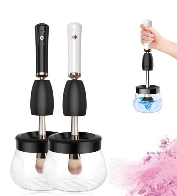 USB Genopladelig Makeupbørste Renser - Renser Makeupbørster