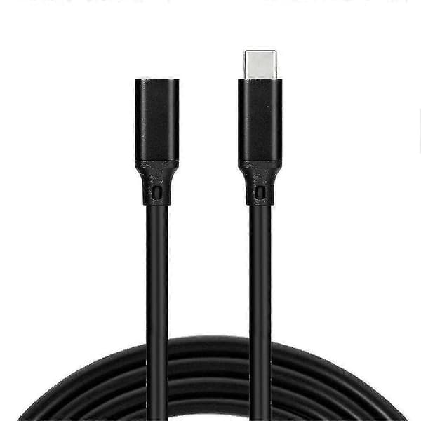 100w Pd 5a Usb3.1 Typ-c Förlängningskabel 4k 60hz Usb-c Gen 2 10gbps Förlängningssladd 1m