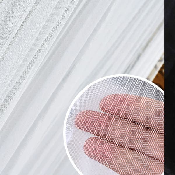 Four Corner Bed Curtains, Four Corner Bed Curtains, Four Post Bed Curtains, White