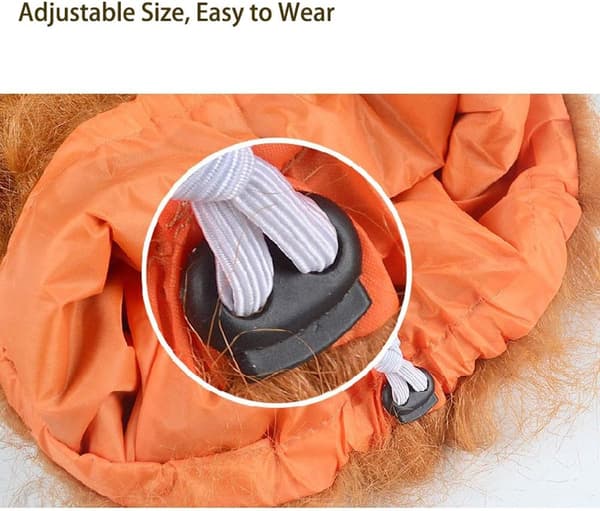 Løvemankostume til mellemstore til store hunde og katte, justerbart