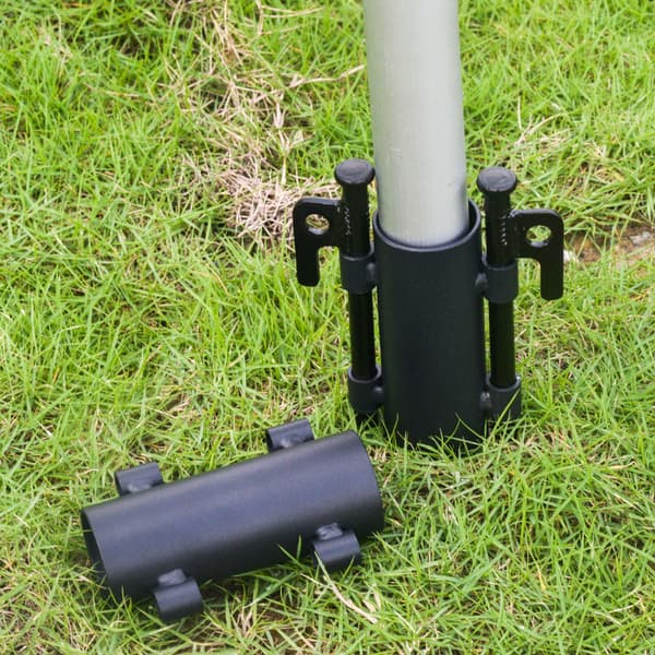 Campingstangholder Stativ Fast Klips Side Spiker Fiksert For Markise