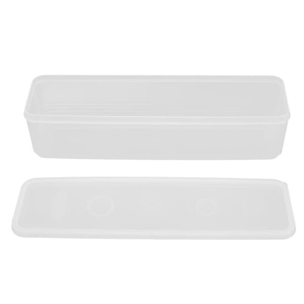 Transparent Household Noodle Storage Box Airtight Spaghetti Box Kitchen Food Fruit Container