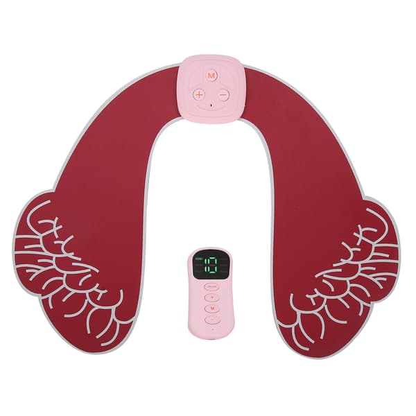 Electric Hip Trainer Remote Control Buttocks Stimulator Rechargeable Lifting Buttocks Toner Red
