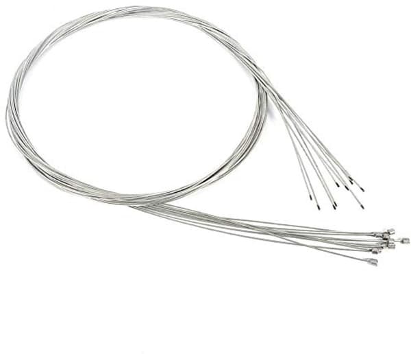 Universal Bicycle Gear Cables - 10 Pieces for Road Bikes and Mountain Bikes