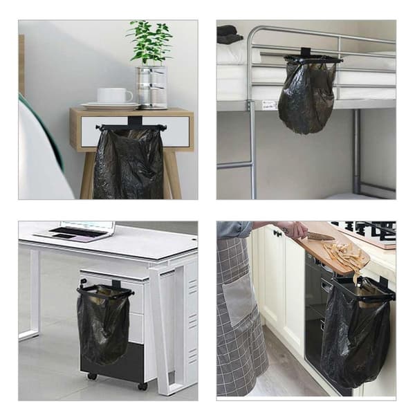 Kitchen Hanging Door Back Trash Can Holder Garbage KLB