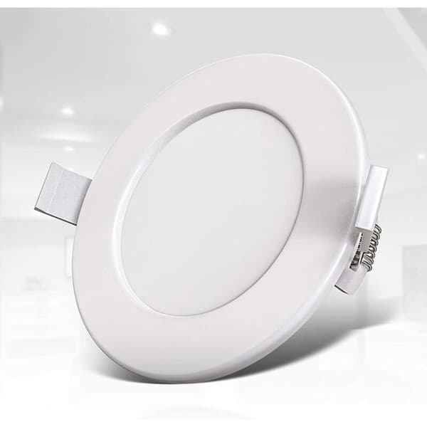 Sett med 3 spesielle innfelte spotlights for baderom IP44, sprutsikre, ultratynne