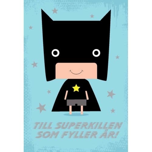 Grattiskort, Till Superkillen som Fyller År - Spader