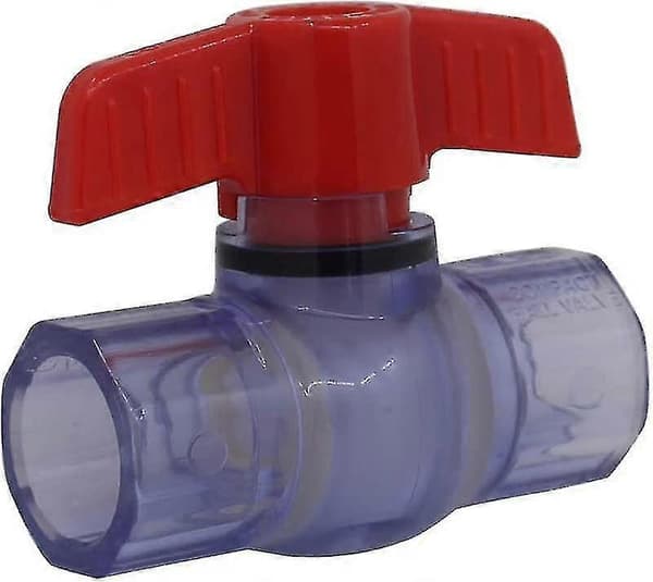 PVC Kuleventil 40mm Limventil Kuleventil Kulebasseng (innerdiameter 40mm)