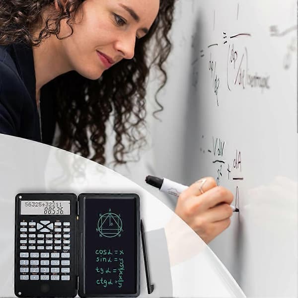 Scientific Calculators with Erasable Writing Tablet, 240 Functions, Premium School Supplies